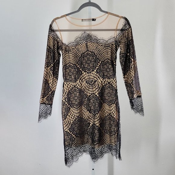 FOR LOVE AND LEMONS grace mini dress in lace Sz XS - Picture 2 of 7